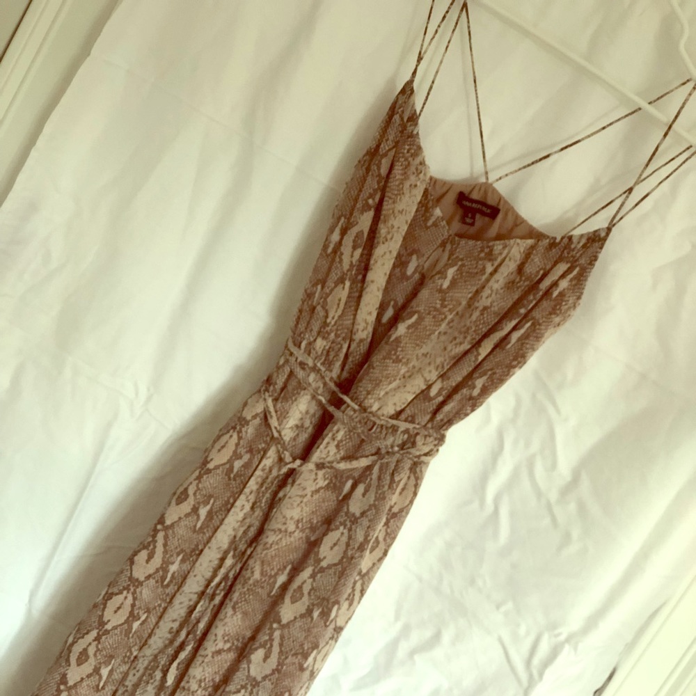 Beautiful snake print dress